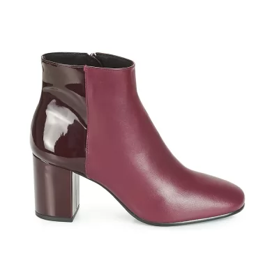 BOTTINES ANDRÉ FEMINI FEMME BORDEAUX
